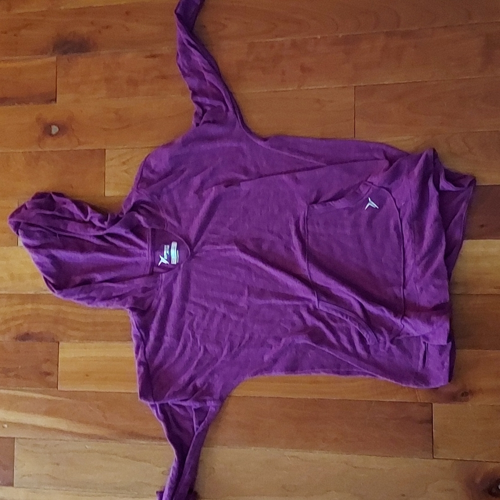 Magenta hoodey with pockets